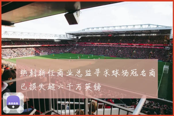热刺新任商业总监寻求球场冠名商已损失超六千万英镑