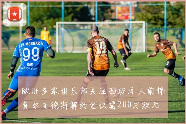 欧洲多家俱乐部关注西班牙人前锋费尔南德斯解约金仅需200万欧元