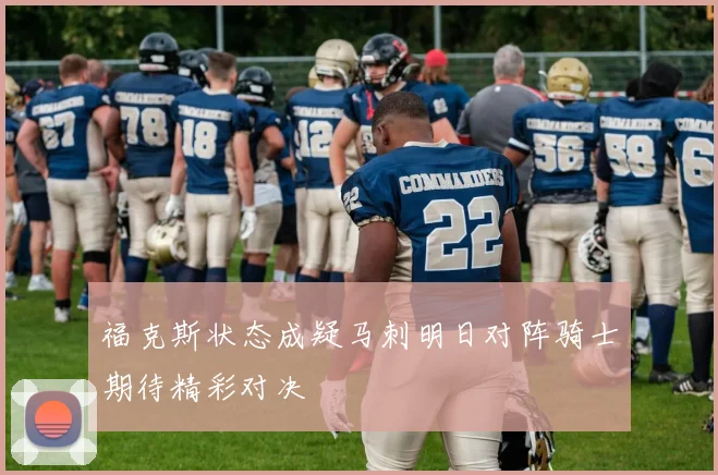 福克斯状态成疑马刺明日对阵骑士期待精彩对决